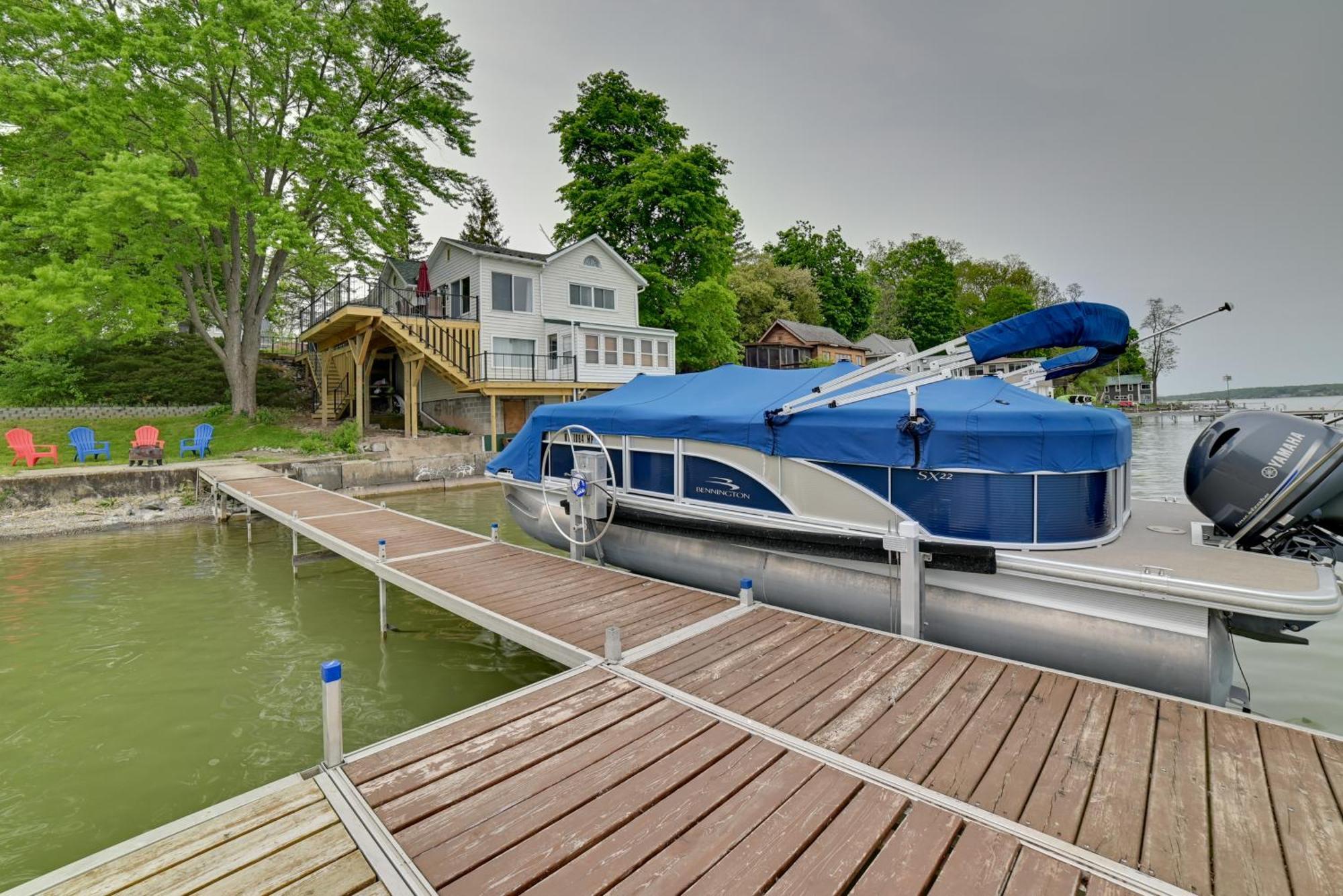 Cayuga Lake Retreat In Seneca Falls With Dock! 外观 照片