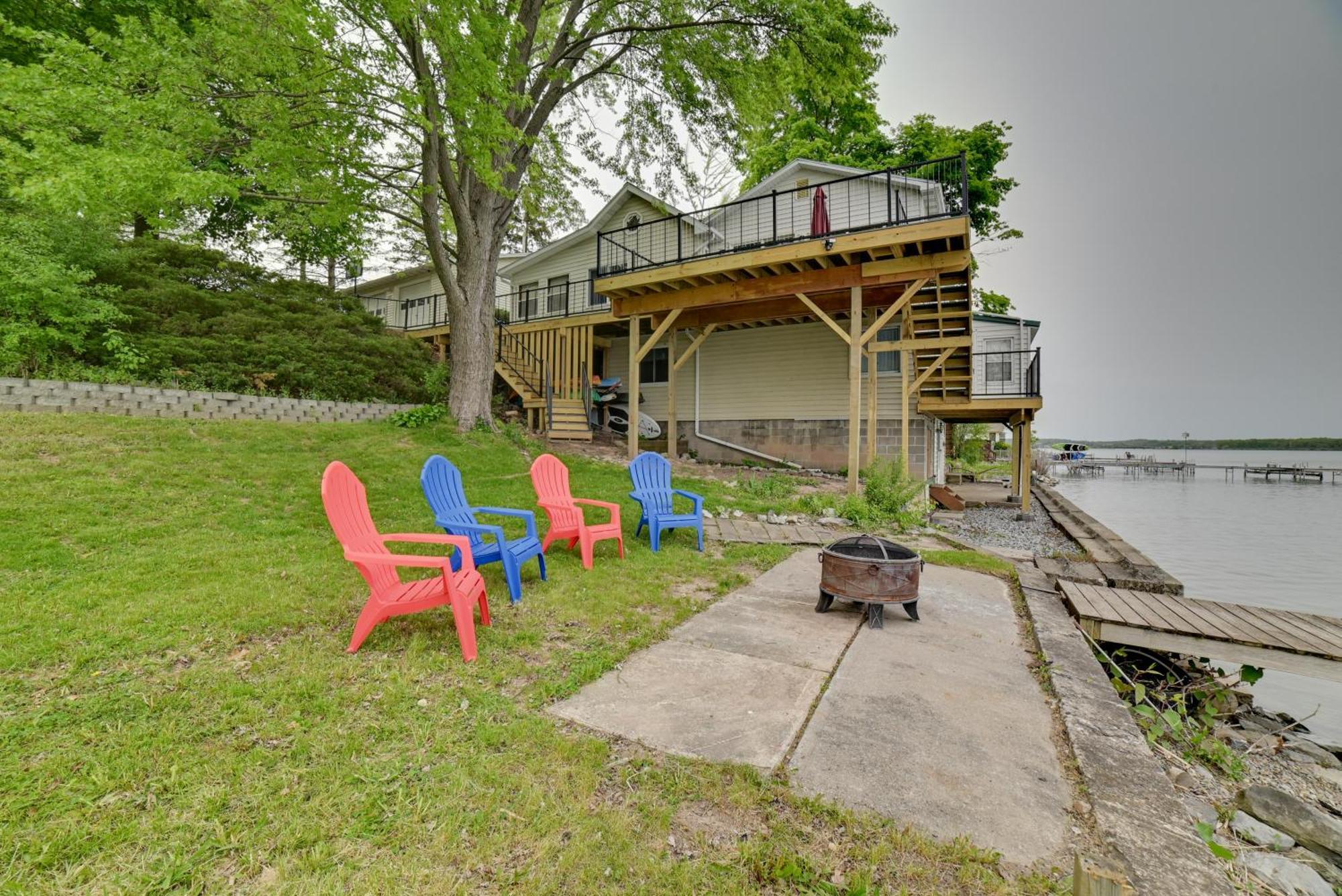 Cayuga Lake Retreat In Seneca Falls With Dock! 外观 照片